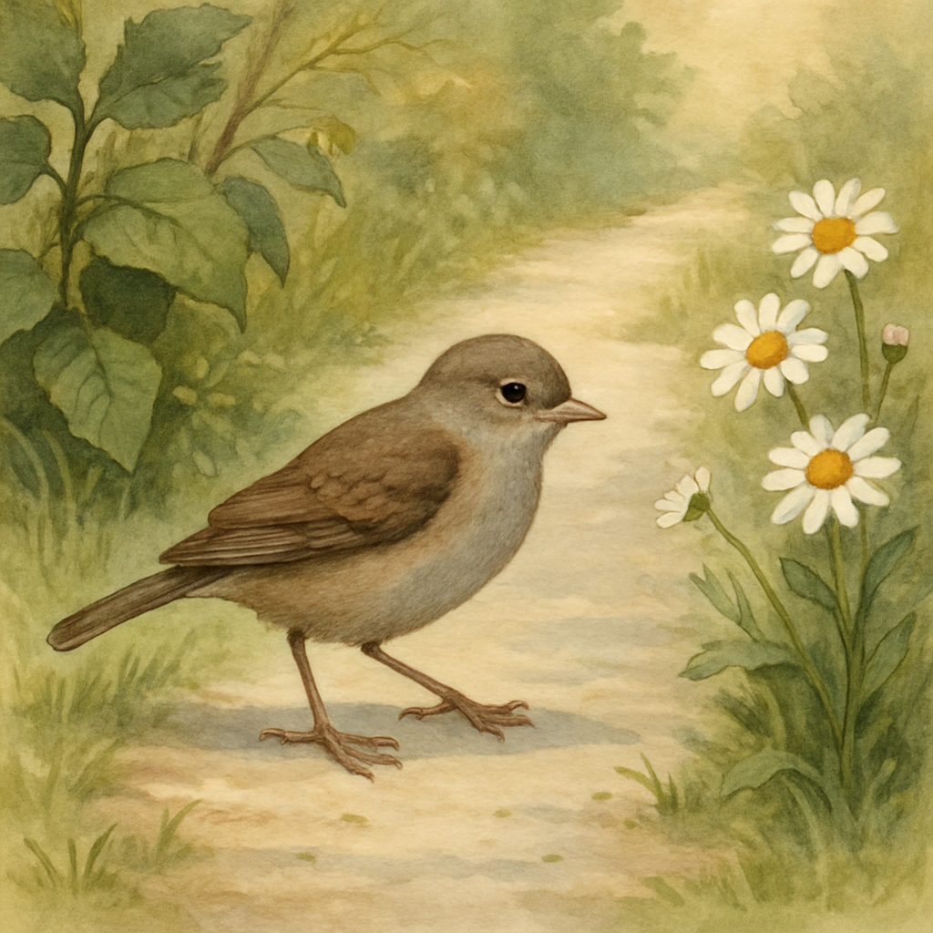 A Bird Came Down the Walk